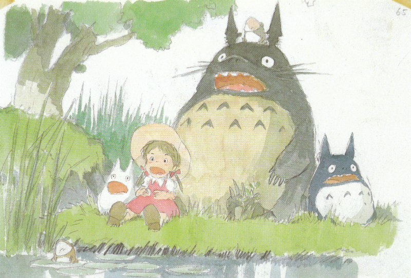 Blueprints behind Miyazaki's magic