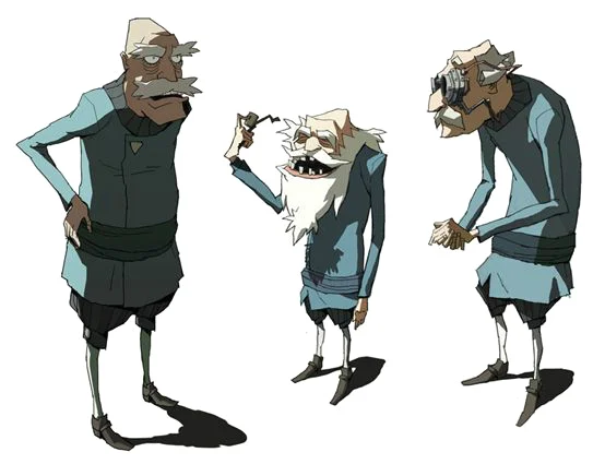 Character Design Old Men