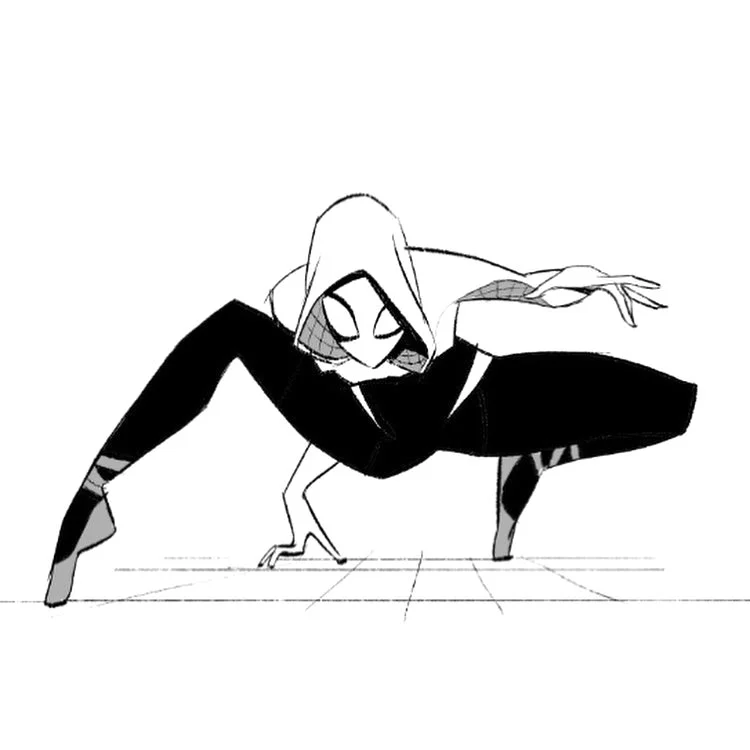 photo Spider Man Into The Spider Verse Drawing Sketch art of spider man into the spider