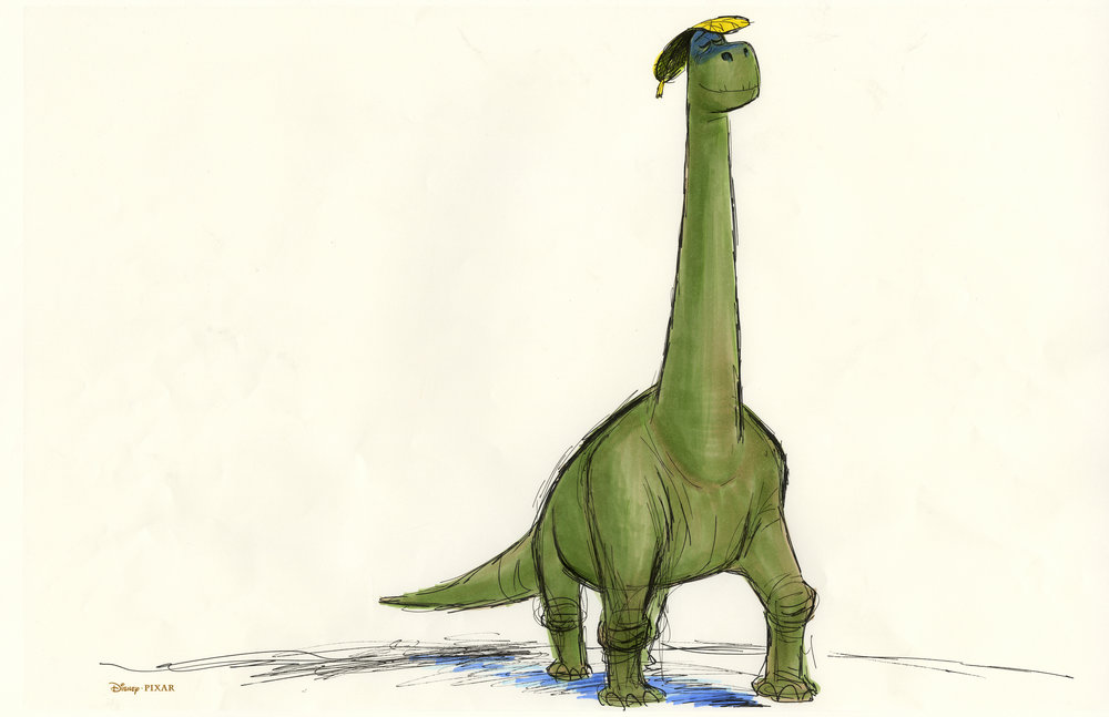 pixar the good dinosaur art