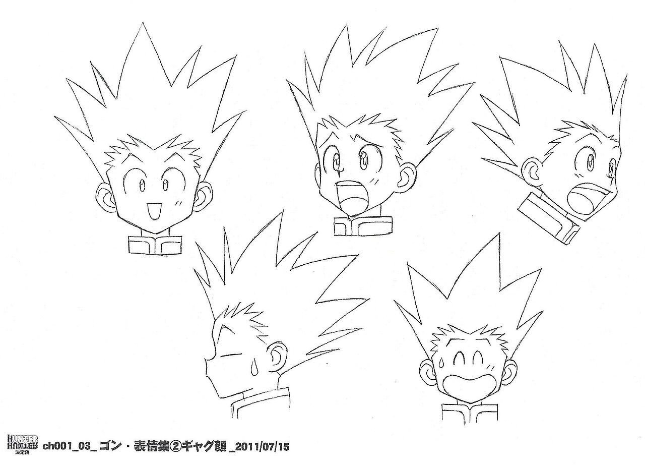 Hunter x Hunter' Creator Sketches Gon & Killua Fusion