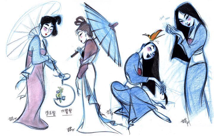 Art Of Mulan art of mulan