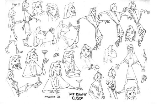 Kuzco, l'Empereur Mégalo [Walt Disney - 2001] - Page 7 Art+of+the+Emperor%27s+New+Groove+A1+-+30