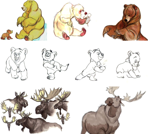 brother bear draw  Google Search  Fotos de tatuagens Desenhos diversos  Ursos