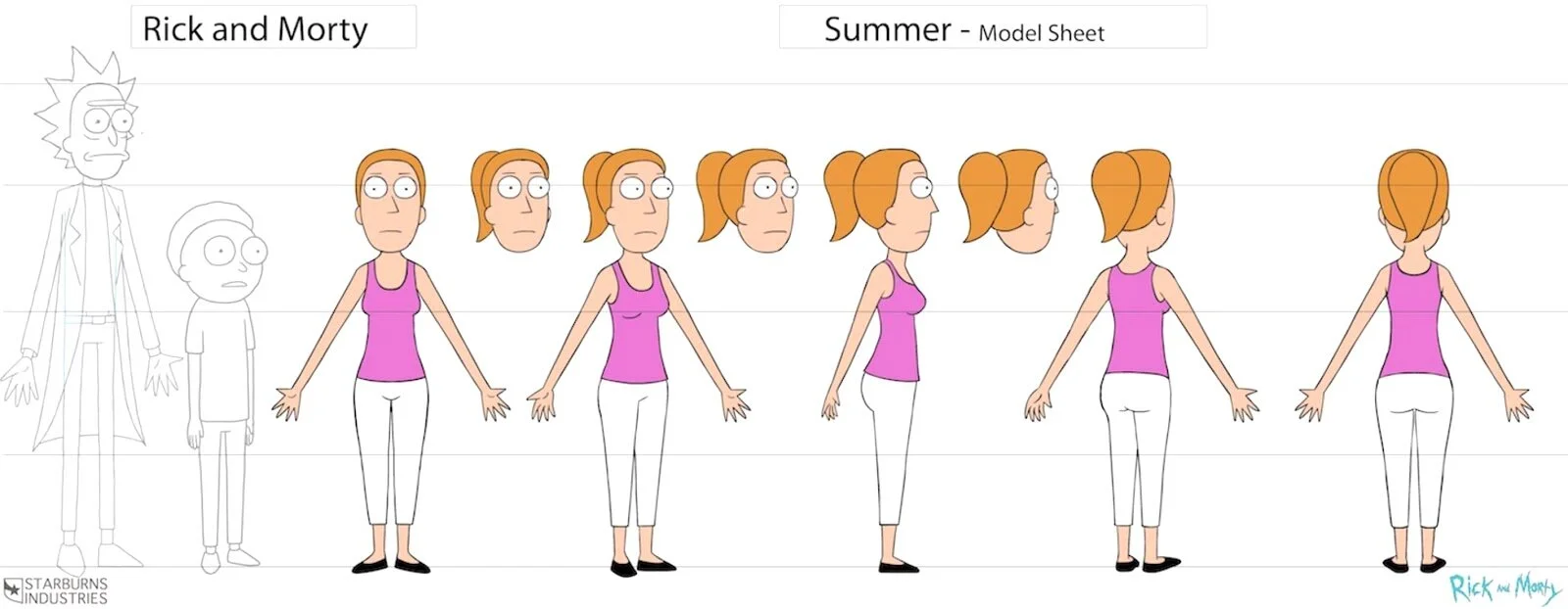 Rick And Morty Characters Summer