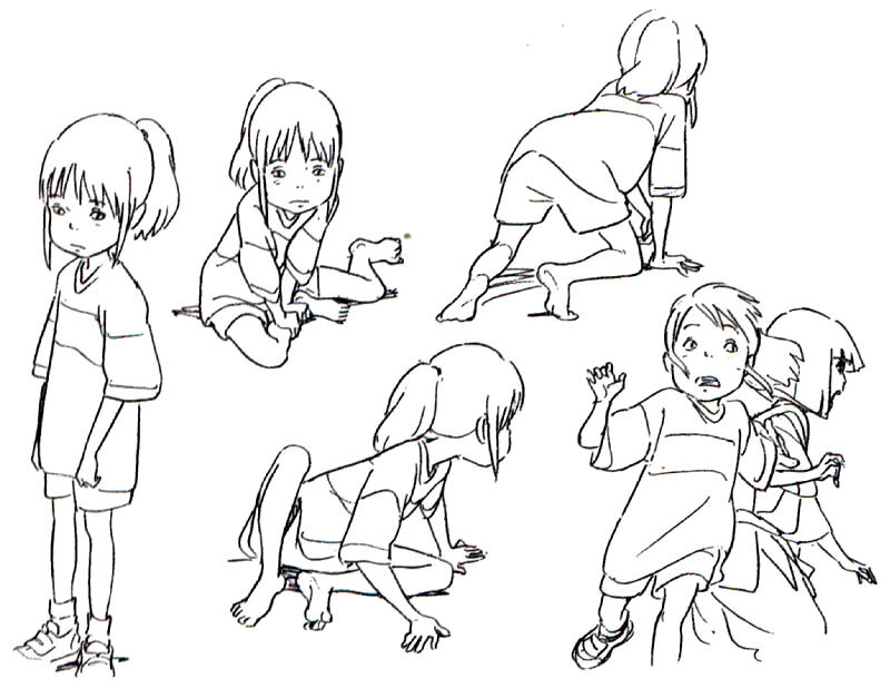 Draw Spirited Away Characters at Home | Online class | ClassBento
