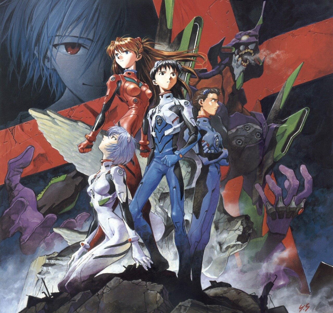 Angels (Evangelion) - Neon Genesis Evangelion - Image by Gainax