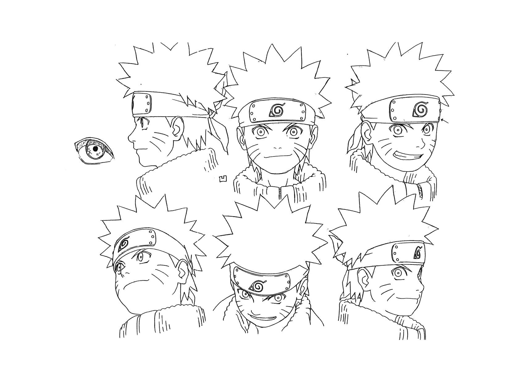Naruto Characters Diagram
