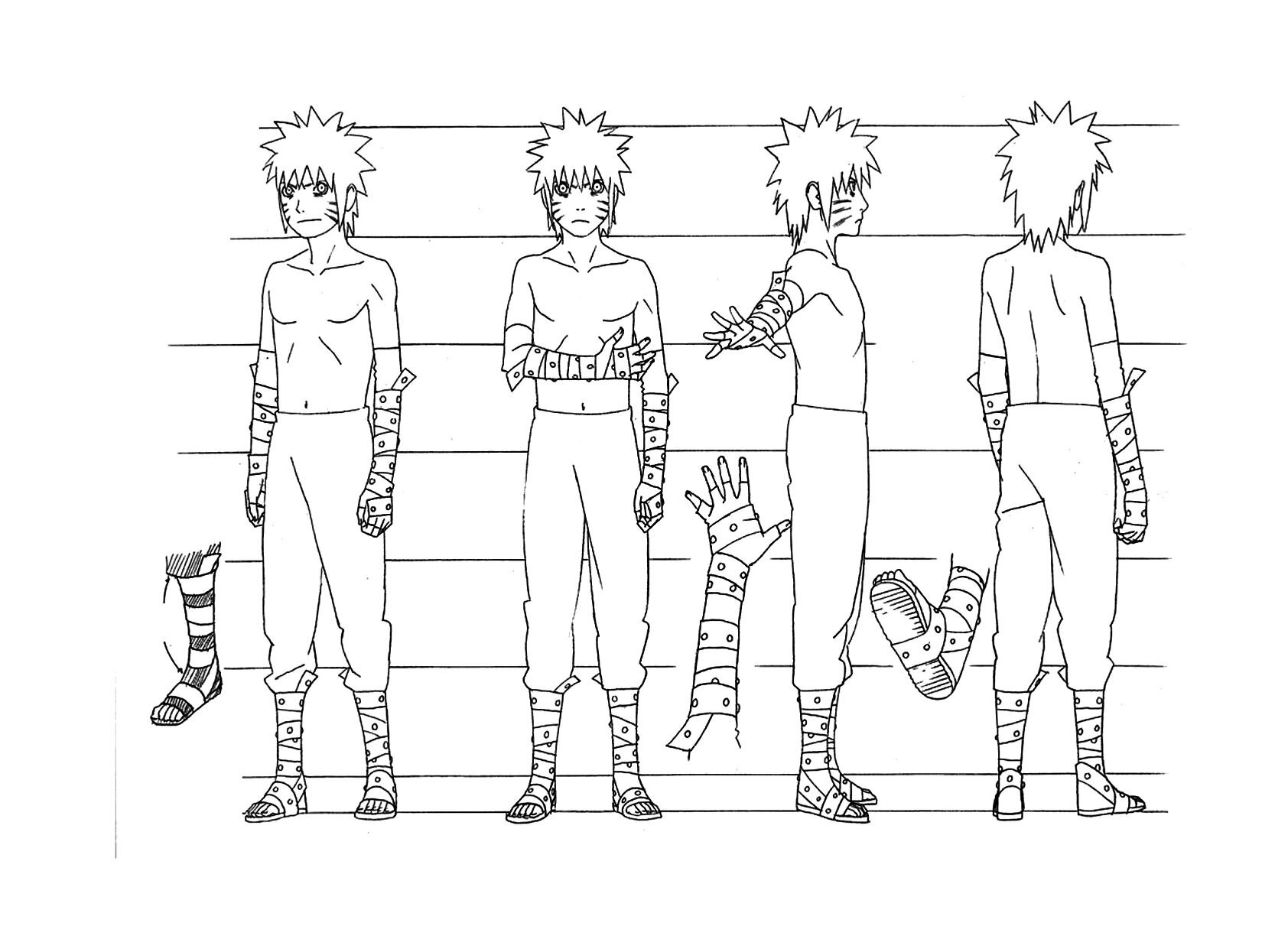 Naruto Characters Diagram