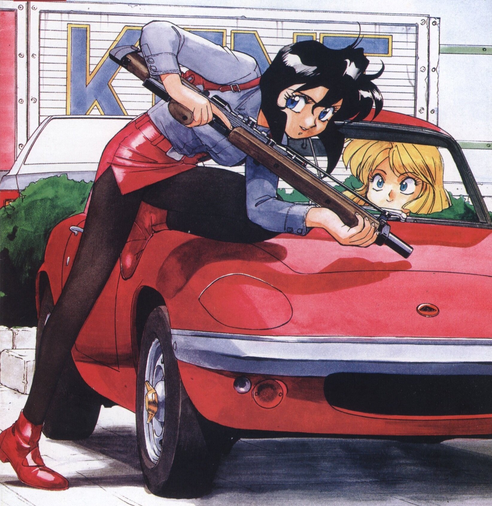Ben Esposito on Twitter the gunsmith cats OVA achieves the ideal balance  between spiky hair and chunky hands httpstco8lqk1wLGVz  Twitter