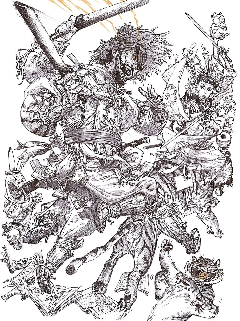 Чем рисует ким джун ги