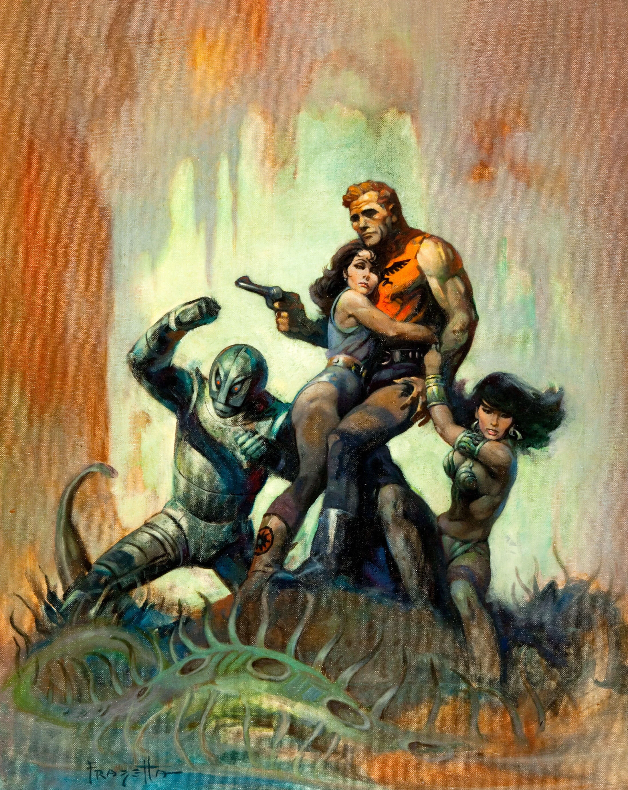 Фрэнка фразетты картины