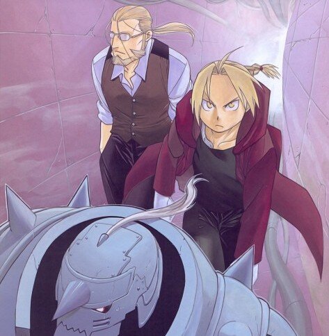  WV2186 Fullmetal Alchemist Characters Anime Manga Art