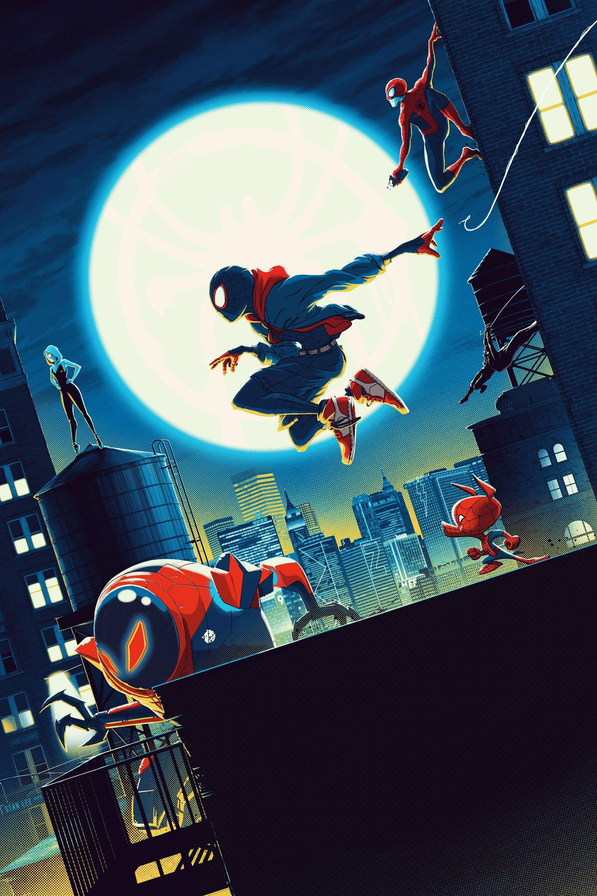 High Quality Prints Spider Man Into the Spider Verse Official Art Poster 