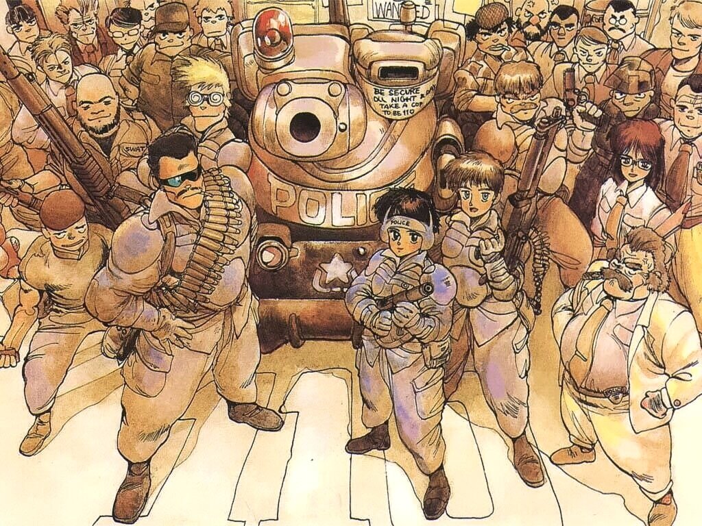 Dominion Tank Police  Leona Ozaki  Anime art Masamune shirow Manga art
