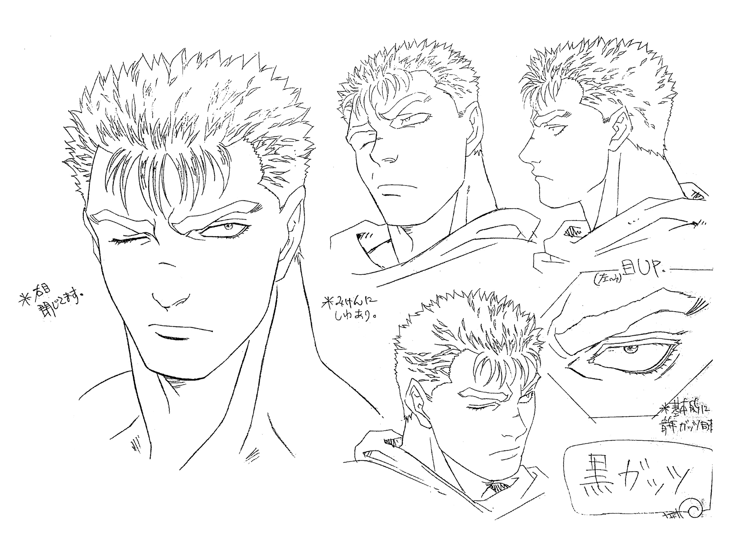 Berserk: The Movie Official Character Design Art Book