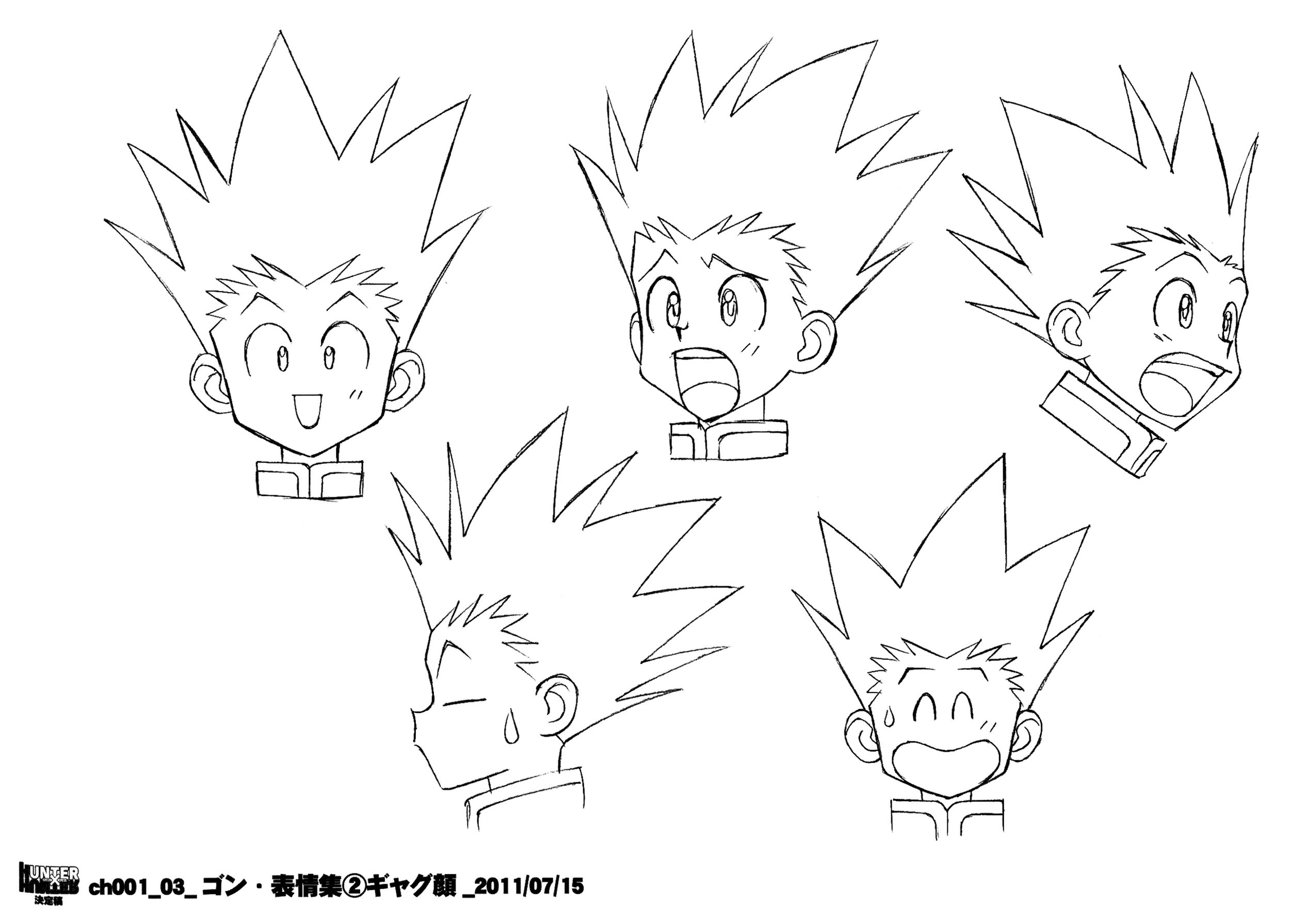 Settei Dreams on X: Color designs from Hunter x Hunter (2011).  #hunterxhunter #ハンターxハンター #hxh #settei #設定 #modelsheet #anime #conceptart  #charactersheet #characterdesign #lineart #design #animation #colordesign   / X