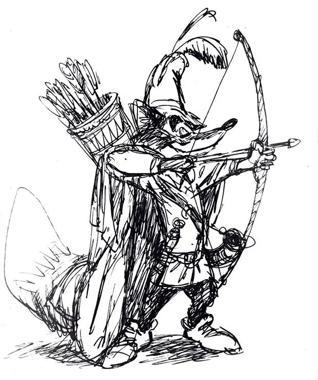 Рисунки робин гуд