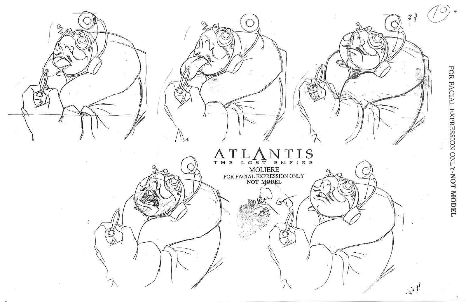 The Lost Empire Atlantis Disney Characters