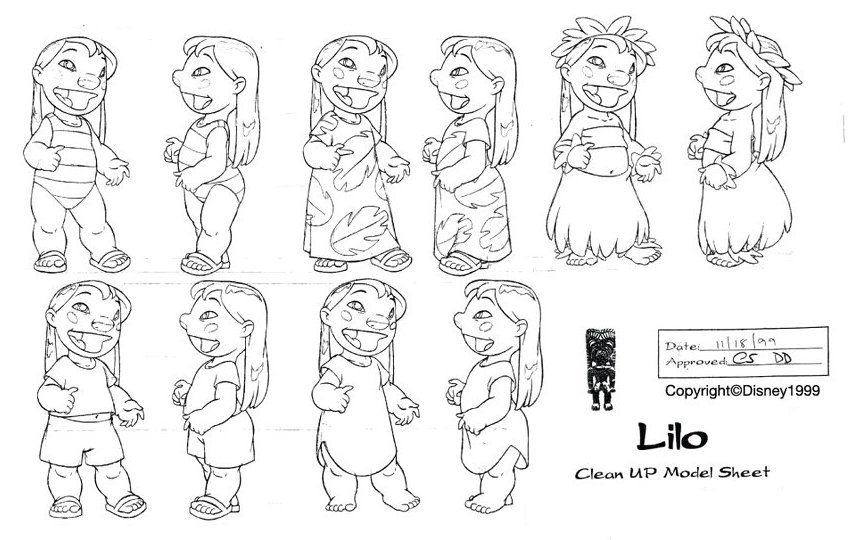 lilo and stitch character design