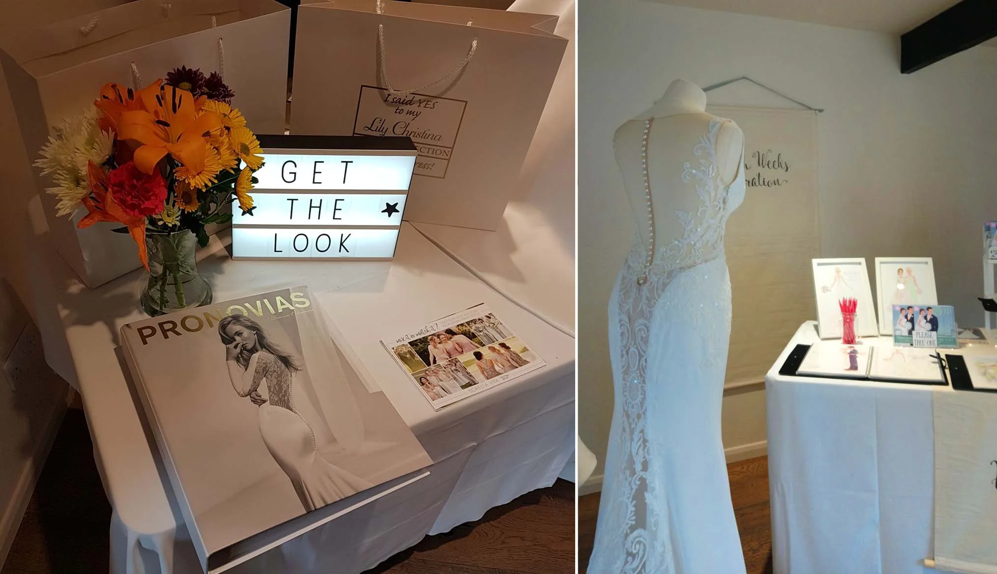 My fayre neighbour was the wonderful Rashida of Lily Christina , who I have been lucky enough to work with. See the drawing of one of their Atelier Pronovias dresses, I drew for them here .