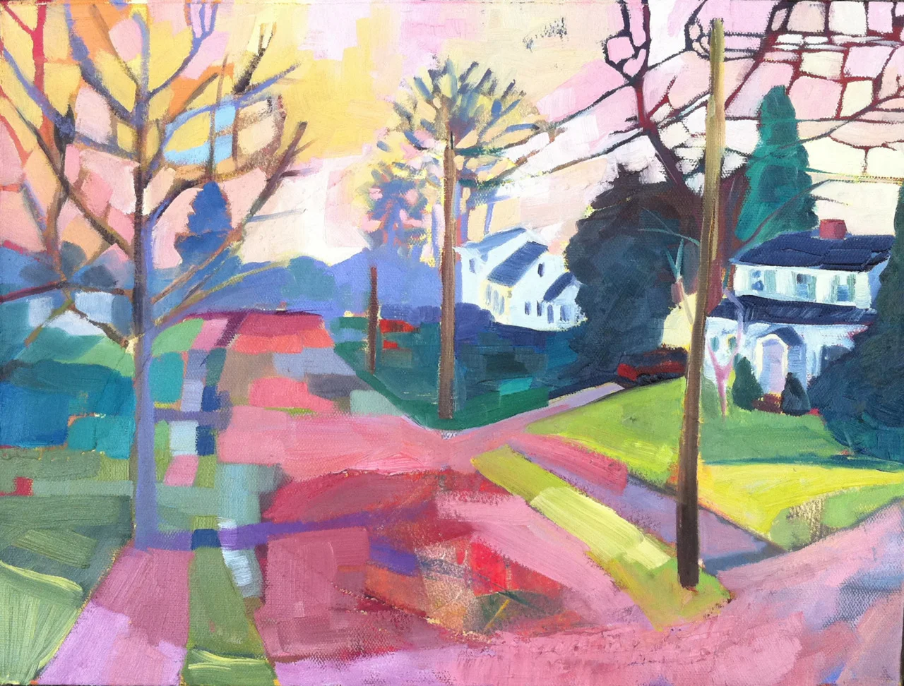 12” x 16”, mixed media and oil on canvas