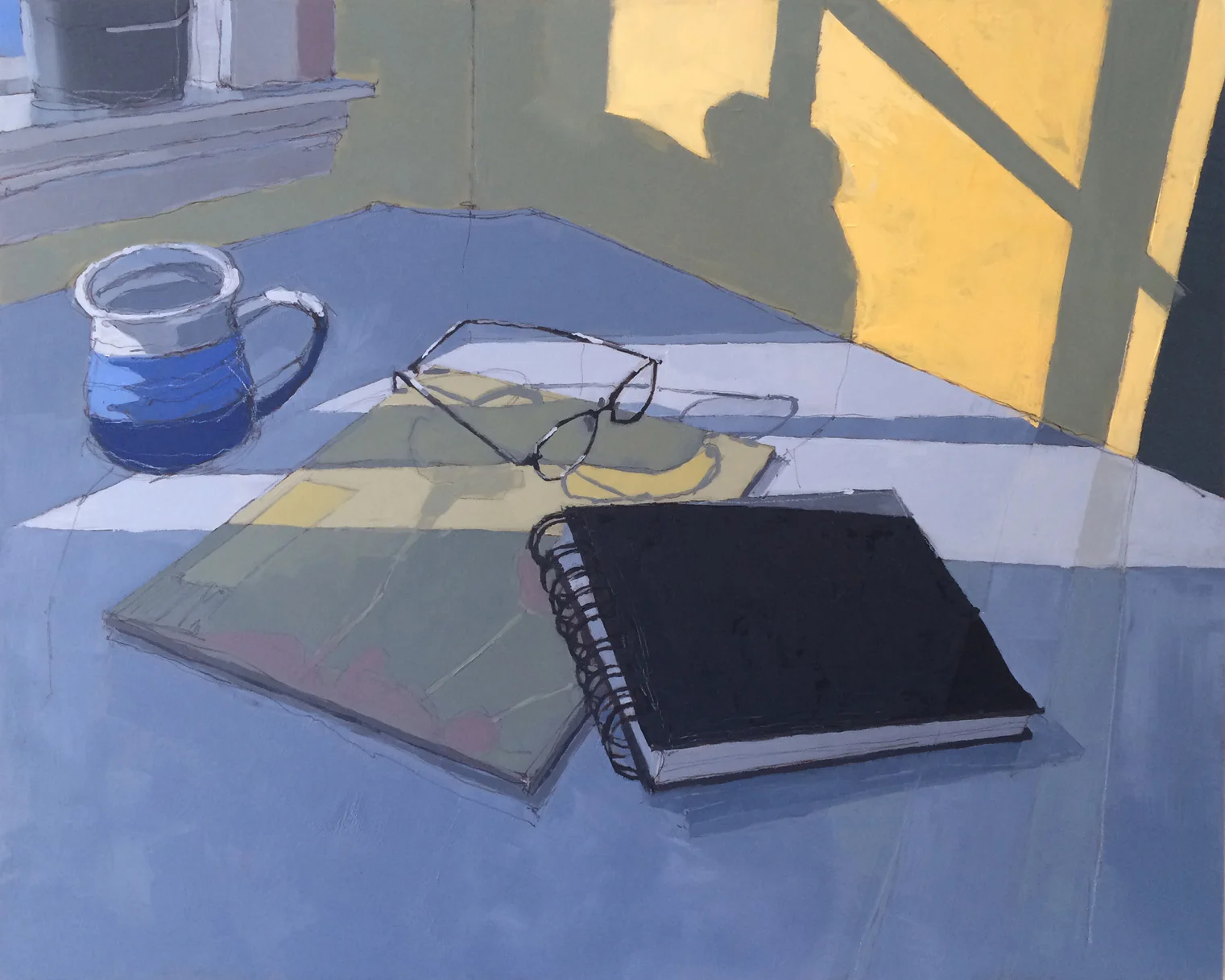 Desktop in Afternoon Light - SOLD