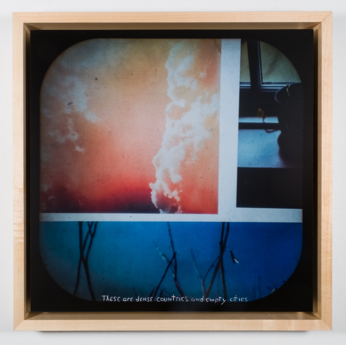 These are dense countries and empty cities 2019 Inkjet print, etching 13h x 13w in Edition of 3, 2 APs
