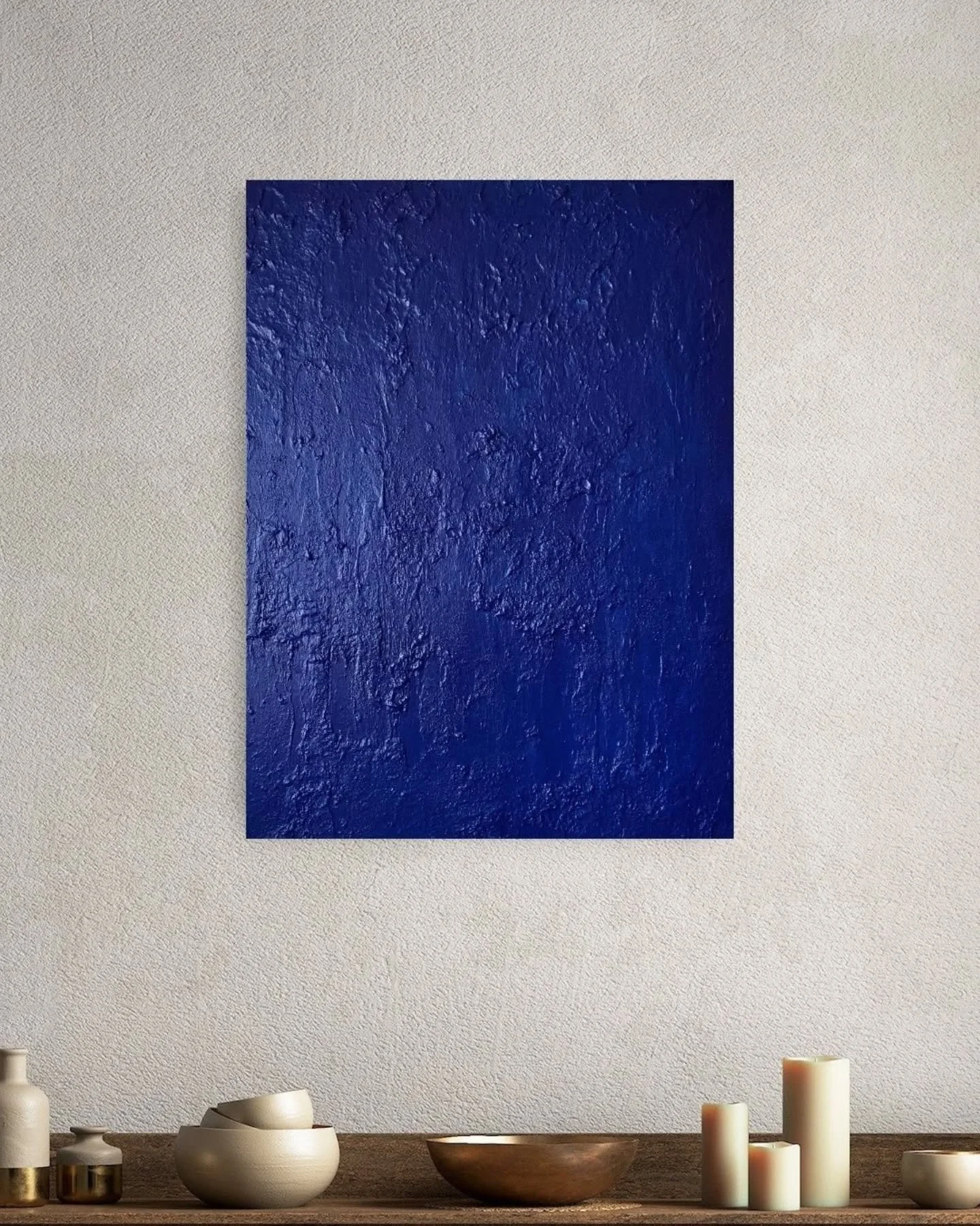 This piece found a new home! 💙 And the collectors sent a beautiful message afterwards. ✨

It's so special to create something from your soul to discover that it suddenly resonates with people you didn't know before. ✨
It's an energy that goes beyond