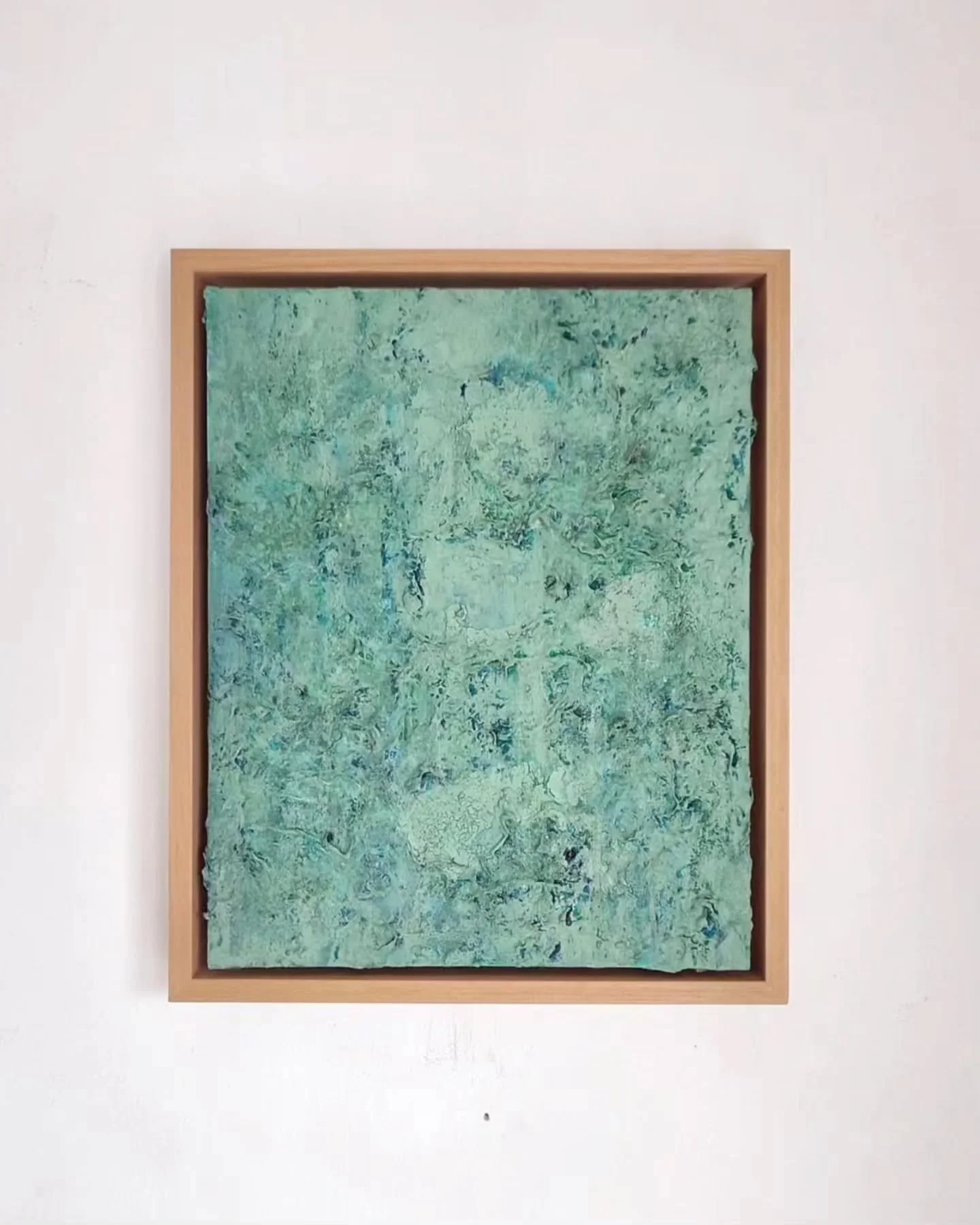 'Sage' found a new home! 💚 ✨🙏🏼 Gentle and peaceful, inspired by Nature.

Would you also love a painting inspired by Nature?  I'm happy to help and provide you with more details via DM. 🙌
.
.

#soldartwork #visualjourney #lifeofadventure #naturear