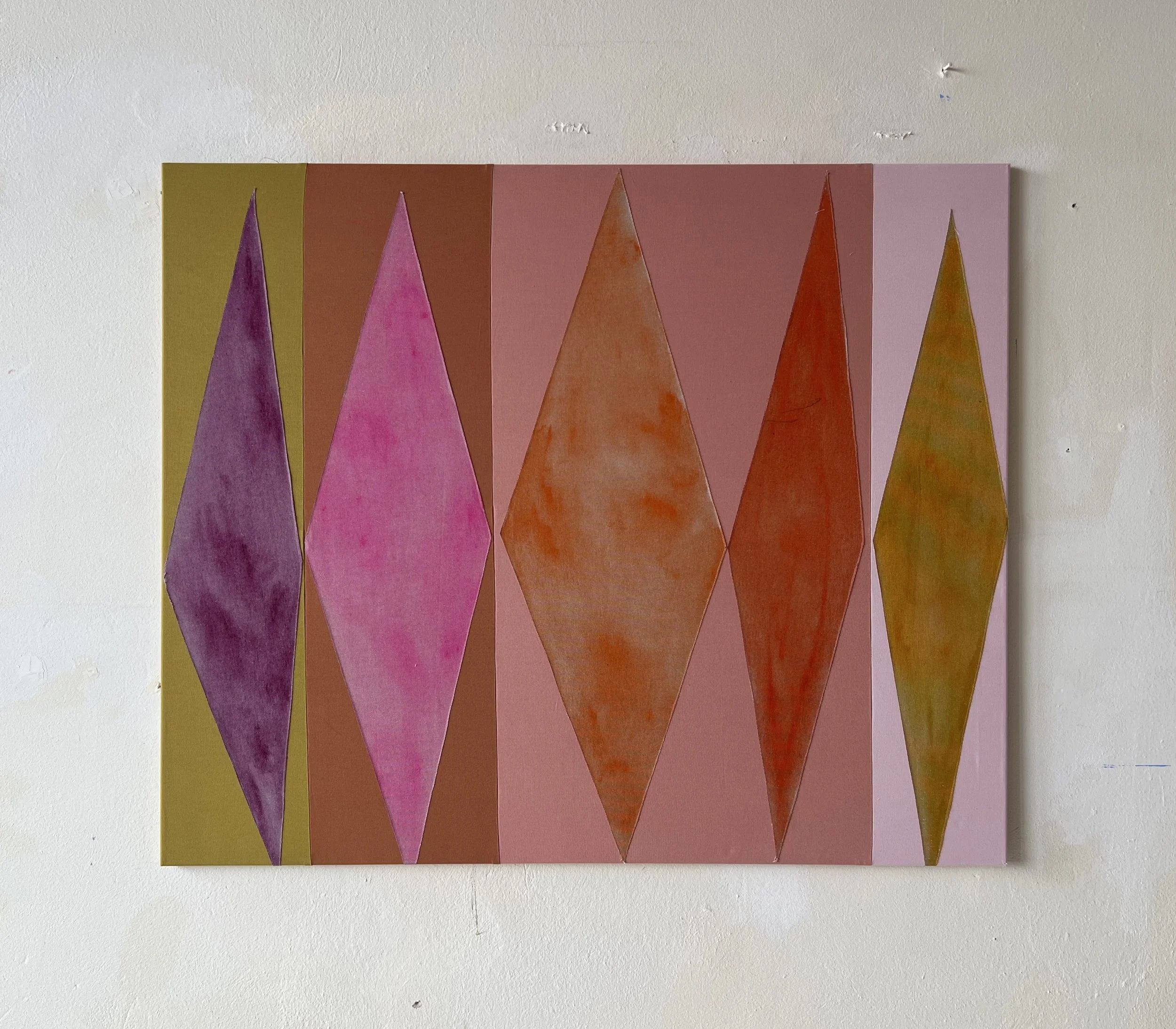  120× 100 cm, combined technique, 2024 
