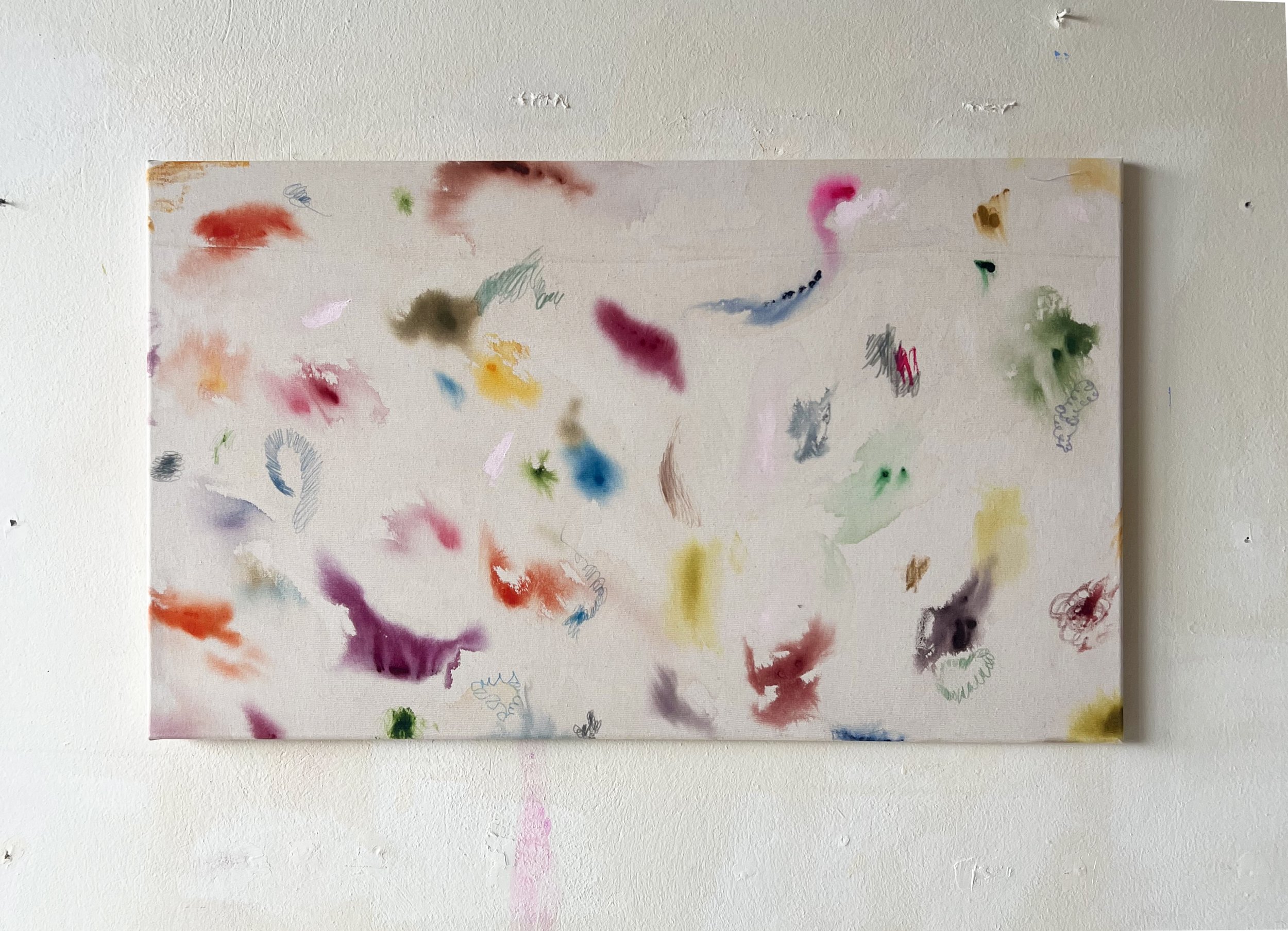 100 × 60 cm, combined technique, 2024 