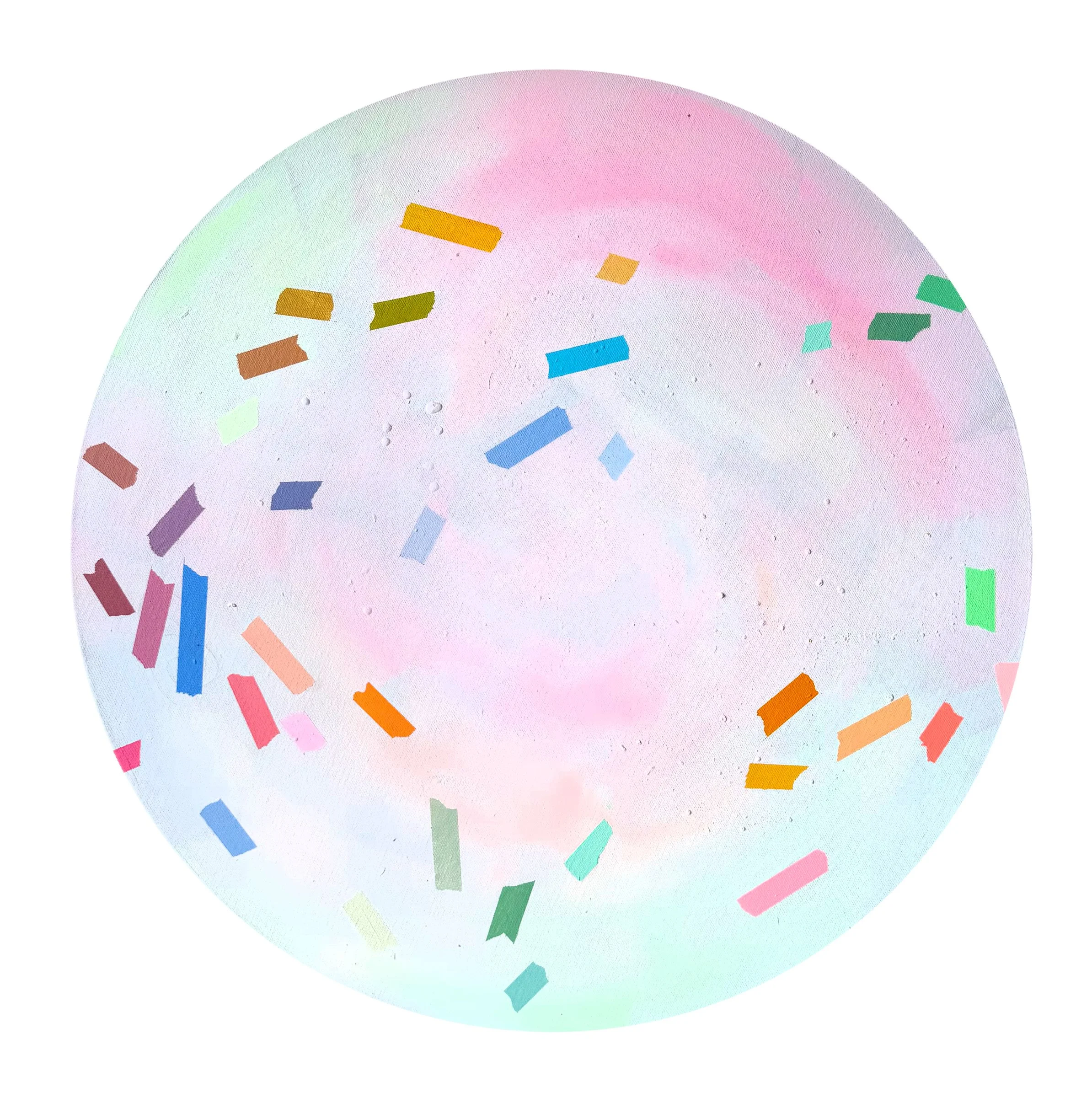  60 cm, acrylic on canvas, 2025 