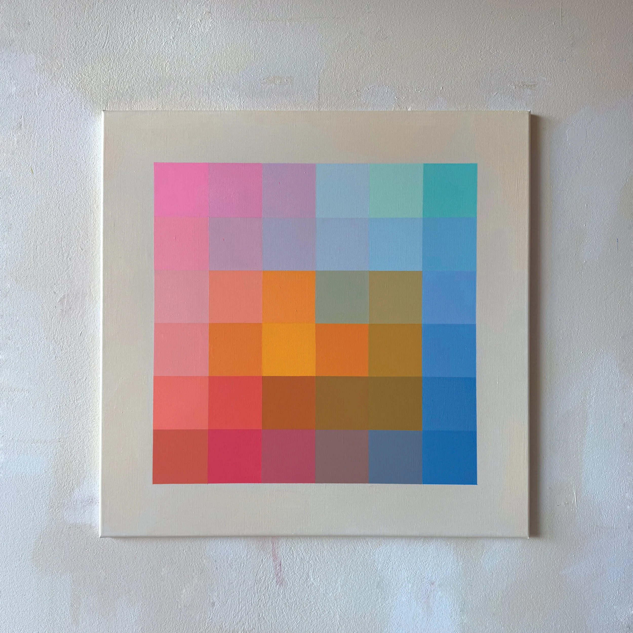  80*80 cm, acrylic on canvas, 2025 