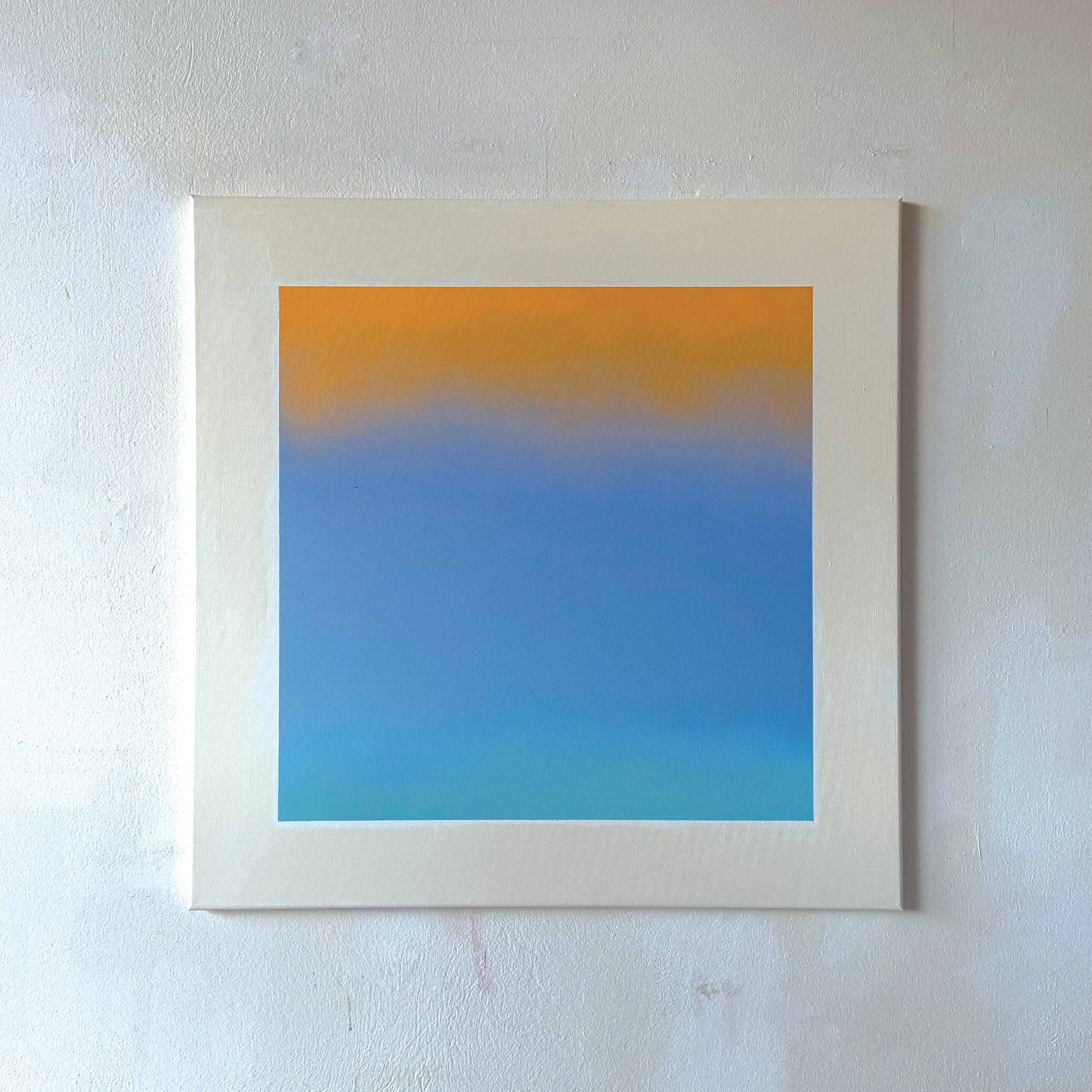  80*80 cm, acrylic and spray on canvas, 2025 