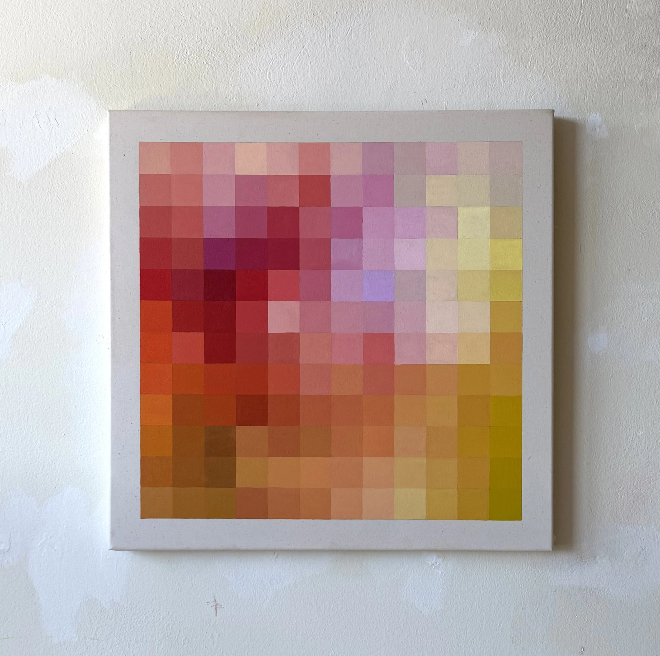  80*80 cm, acrylic gouache on canvas, 2026 
