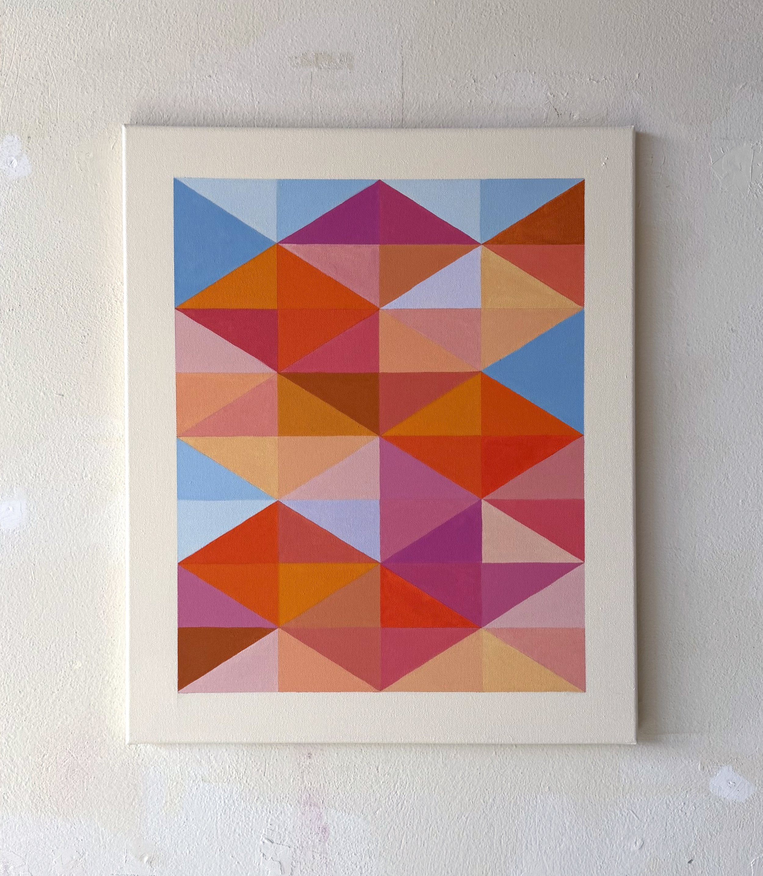  60×50 cm, acrylic gouache on canvas, 2026 