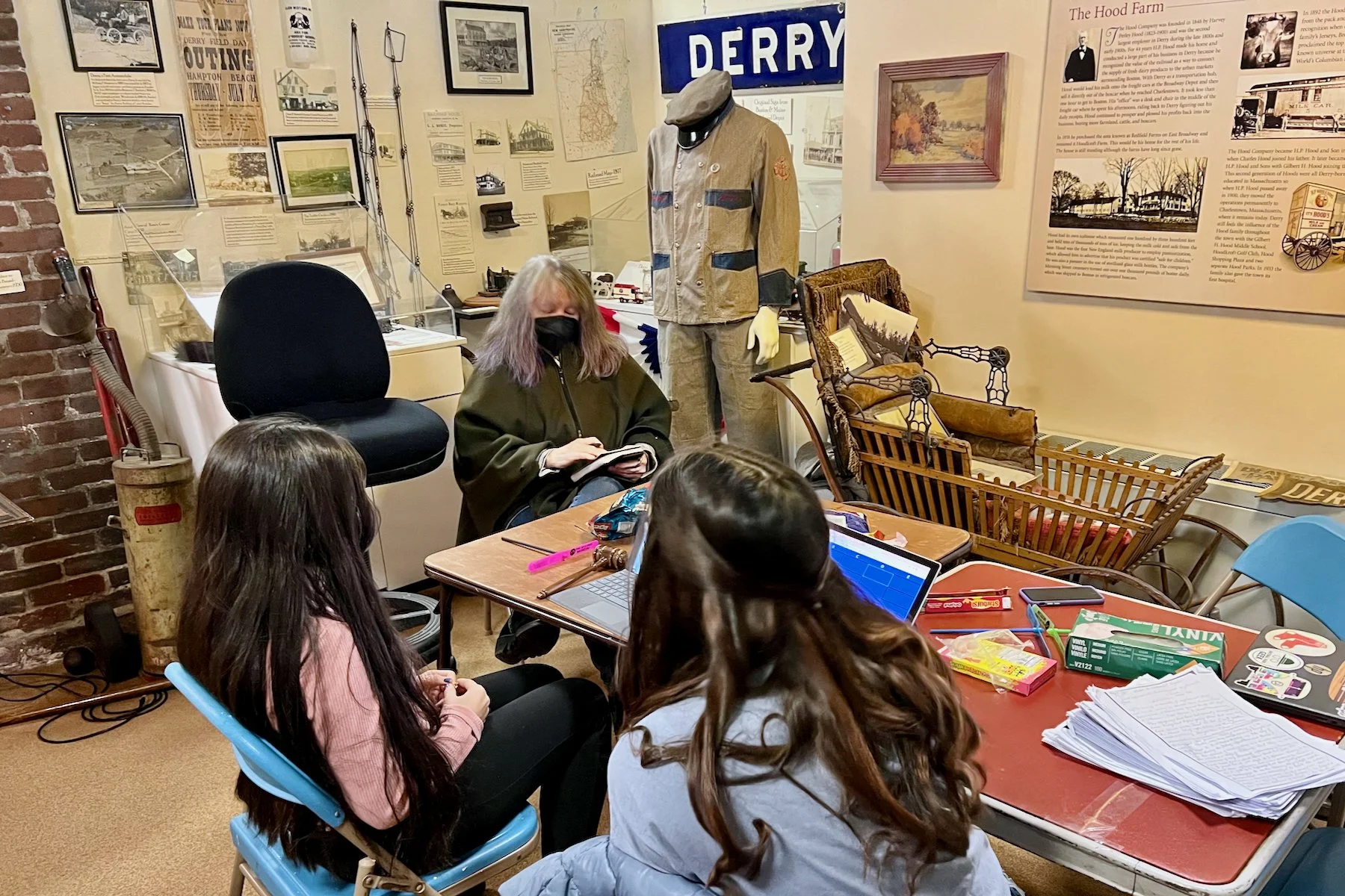 Derry News — Making history: Students preserve Derry's past at local museum