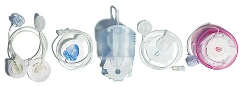 Examples of infusion sets (Image)