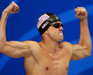 Gary Hall: Type 1 diabetic and swimming BEAST. (Image)
