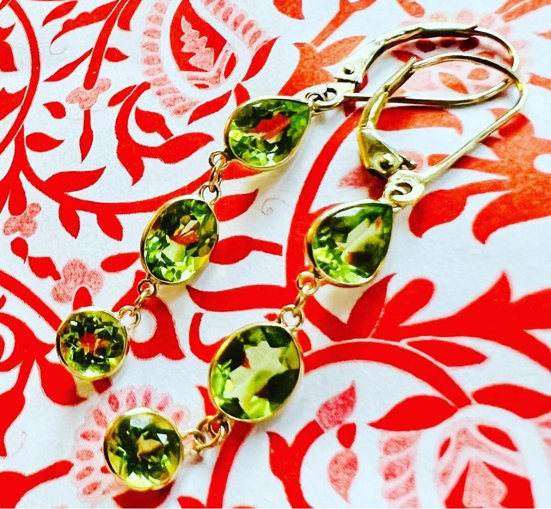 gold &amp; peridot