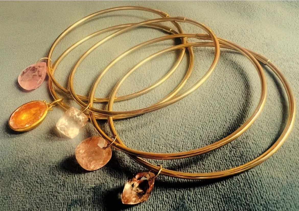 morganite & 14k gold