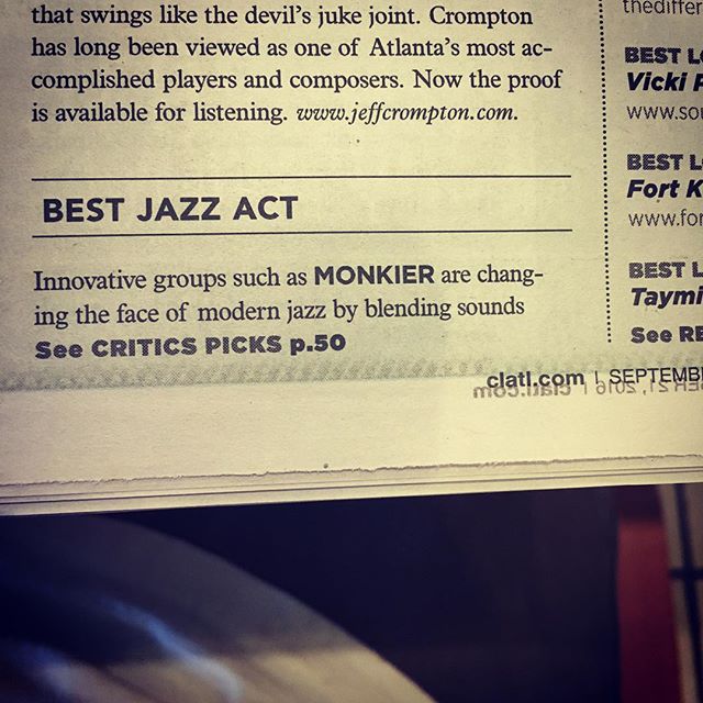 Thanks to @cl_atl for picking us for Best Jazz Act in their &quot;Best of ATL 2016&quot; issue! #atl #jazz #monkier 
http://local.clatl.com/publication/best-of-atlanta/2016/after-dark/best-jazz-act/award/moniker