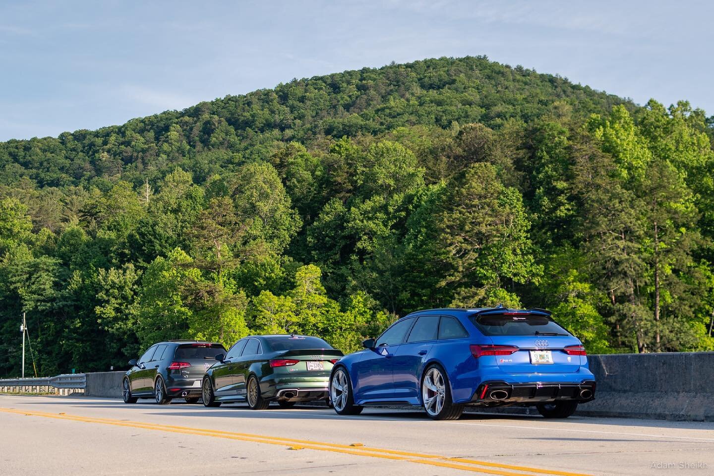 Nothing like an early morning mountain run with friends. #5AMgang

#AlpineVolksFair #AlpineVAGFair #AVF #GTI #MK7 #MK7GTI #GTIMK7 #RS3 #RS6 #Audi