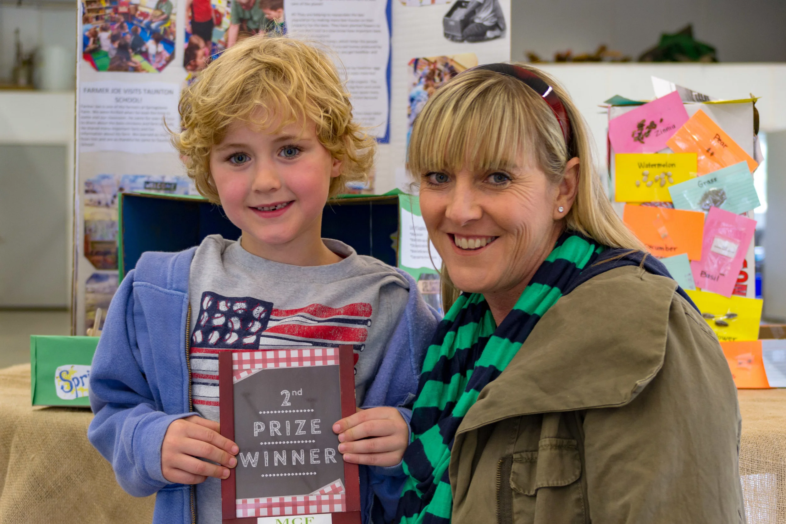 Megan Meyers and Student