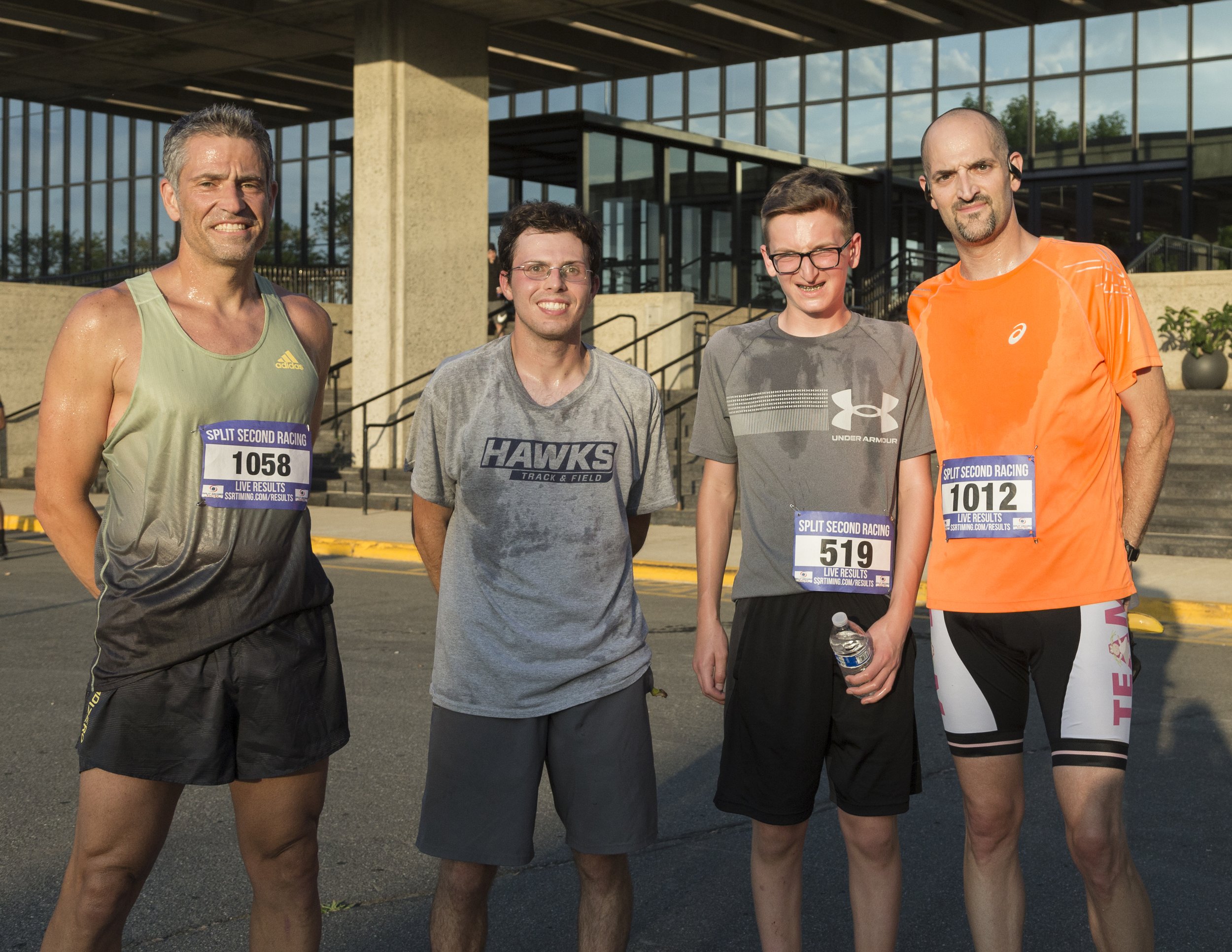 John Spinelli and other Runners after the race.jpg