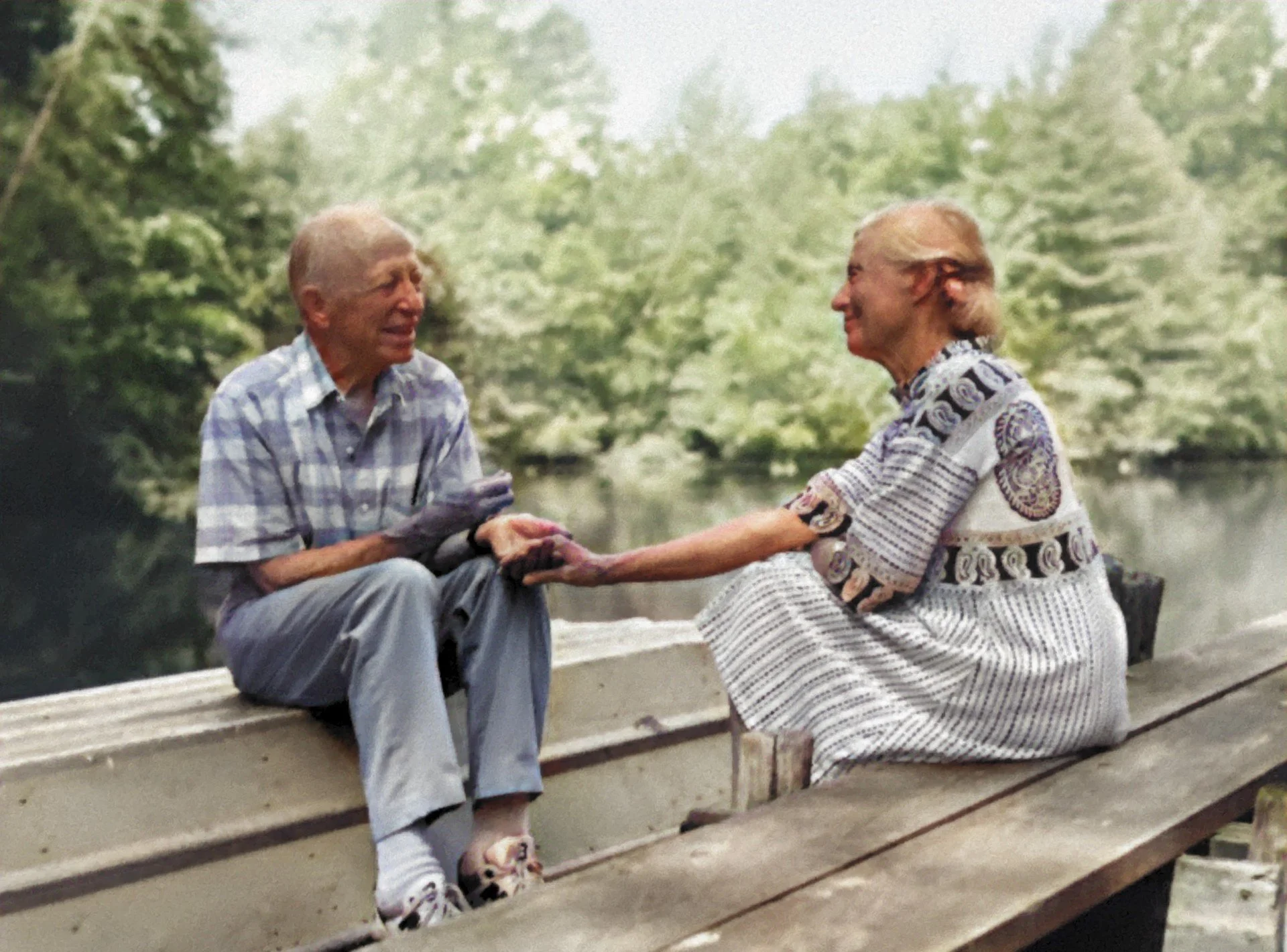 Photo of Dick and Libby courtesy of Jean Scudder.