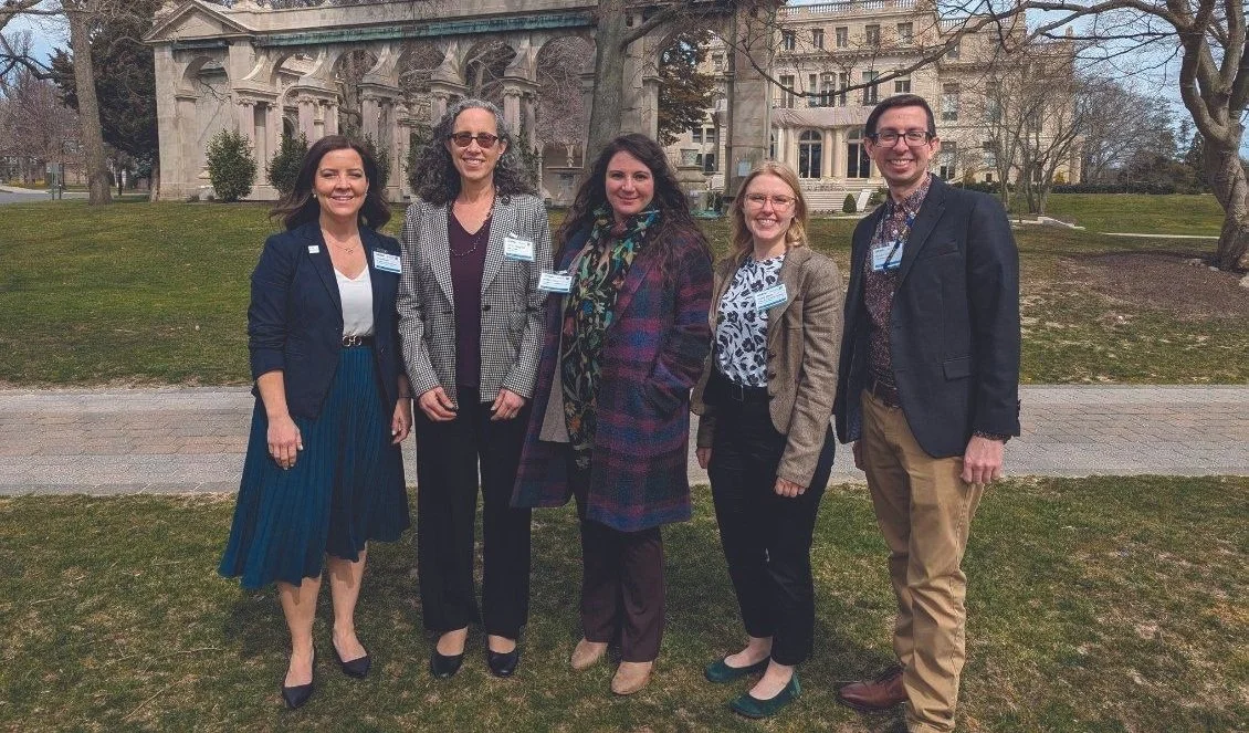 L-R: Panelists: MCF’s Karen Keene, Monmouth County Division of Planning’s Harriet Honigfeld, Bridget Neary, and Amber Mallm, and NWS Earle’s Nicholas Ginther