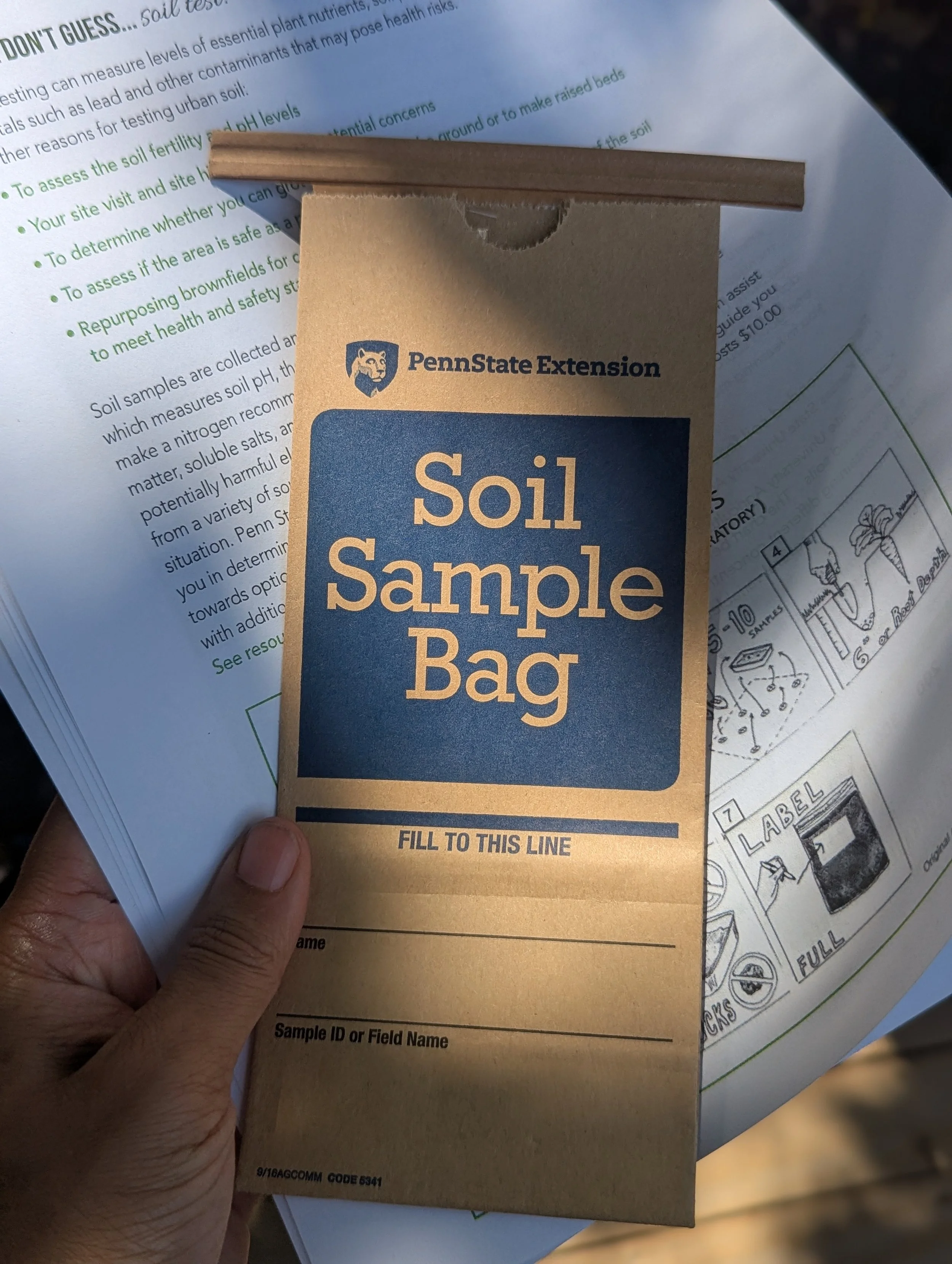 Learning about soil testing