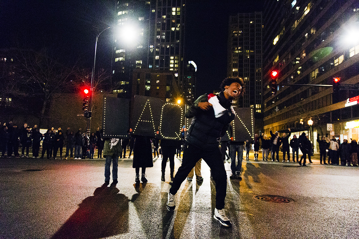Laquan Macdonald Protest